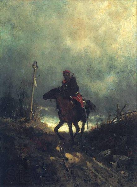 Maksymilian Gierymski Insurgent of 1863. France oil painting art
